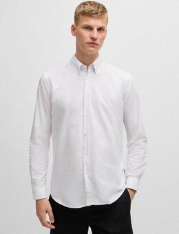 BOSS ORANGE Businesshemd Rickert mit Button-down-Kragen