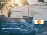 Lean Manager (m/w/d) - Tettnang