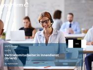 Vertriebsmitarbeiter:in Innendienst (m/w/d) - Hannover