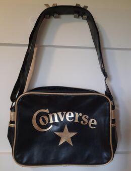CONVERSE - Schultertasche schwarz-gold zu verkaufen - Fürstenfeldbruck