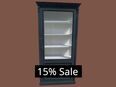 Sale 15%, Vitrine, Glas-, Geschirrschrank im Landhaus Stil (079) in 74366
