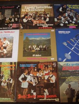 17 x Volks- LP‘s für Liebhaber rar! - Oberhaching