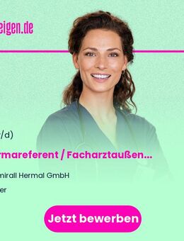 Pharmareferent / Facharztaußendienst (m/w/d) Dermatologie / Biologika für Facharztpraxen / Kliniken - Ludwigshafen (Rhein)