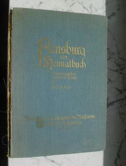 Flensburg, ein Heimatbuch. Geschichte Stadtgeschichte Buch 1929 5,- - Flensburg