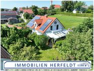 Gemütliches Einfamilienhaus mit nachhaltiger Energieversorgung & idyllischem Garten in ruhiger Lage - Vilgertshofen