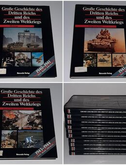 Große Geschichte des Dritten Reichs und des Zweiten Weltkriegs - 10 Bände - Nürnberg