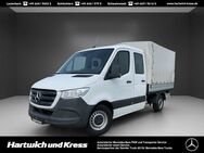 Mercedes Sprinter, 314 DoKa L2 Pritsche Plane-Spriegel, Jahr 2019 - Schlüchtern