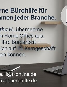 Aktive Bürohilfe – Online Assistenz & Büroservice - München Untergiesing-Harlaching