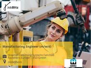 Manufacturing Engineer (m/w/d) - Hildesheim