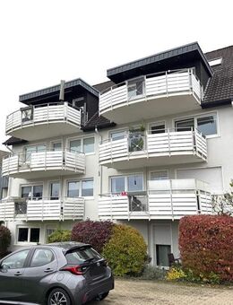 Zentrumsnah und doch ruhig: Gepflegte Erdgeschoss-Wohnung mit großem Balkon - Lüdenscheid
