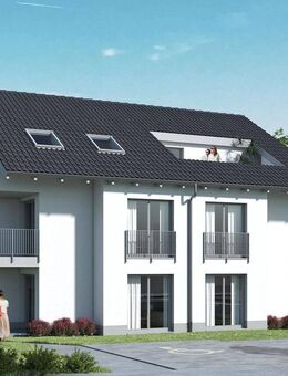 Neubau! Provisionsfrei! Helle 3-Zimmerwohnung im Erdgeschoss mit Terrasse und Garten - Leimen (Baden-Württemberg)