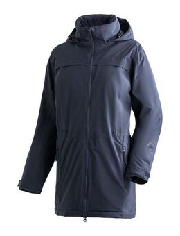 Maier Sports Funktionsmantel Metor Coat W Damen Mantel, Outdoormantel wind/wasserdicht, 4 geräumige Taschen