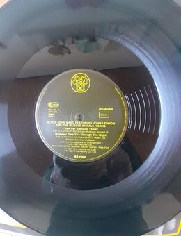E. John & John Lennon Vinyl 12" BORN TO BE ALIVE,  & BRIDGE OVER TR. - Düren
