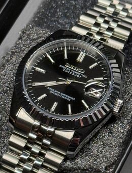 Uhr 36mm Silber / Schwarz - Berlin Steglitz-Zehlendorf