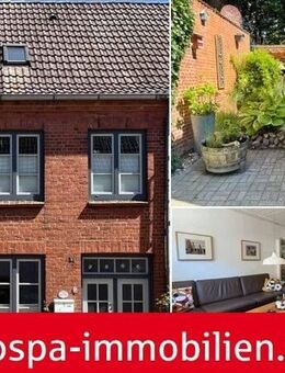 Gepflegtes Stadthaus mit Innenhof und überdachter Terrasse im Holländerstädtchen Friedrichstadt - Friedrichstadt