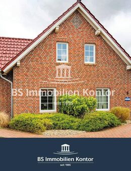 Greetsiel! Sanierte OG-Wohnung mit Terrasse, Gartenanlage und PKW-Stellplatz Nähe Zwillingsmühlen! - Krummhörn