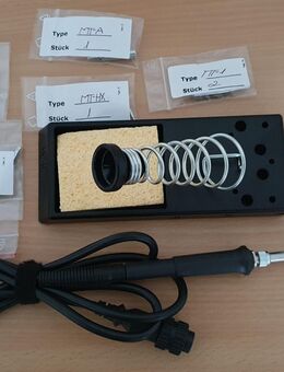 Weller MLR21 antistatisch Lötkolben 25Watt 24V inkl. Zubehör, NEU! - Düsseldorf