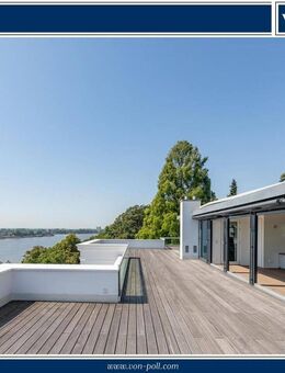 Penthouse an der Elbe: Dem Himmel und dem Wasser so nah! - Hamburg
