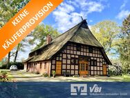 Teufelsmoor | Reetdachanwesen mit 3 Wohnungen, Nebengebäuden und Pachtland für Tierhaltung - Osterholz-Scharmbeck