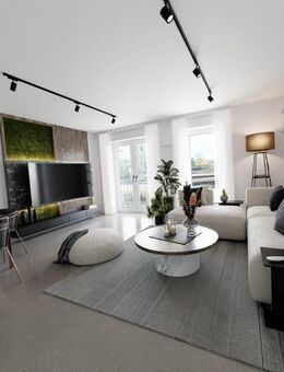NEUER PREIS: Direkt an der Amper! Einladende, tageslichtverwöhnte 3-Zimmer-Wohnung. Süd-Balkon. - Dachau