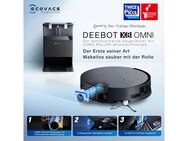 ECOVACS Saugroboter ECOVACS DEEBOT X8 OMNI, 18.000 Pa, OMNI-Station mit 75° Mopp-Waschen, OZMO ROLLER Wischen