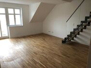 HOCHWERTIGE MAISONETTE-WOHNUNG MIT PARKETT, BALKON, FUßBODENHEIZUNG, LIFT UND MODERNEN BÄDERN - Chemnitz