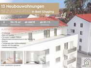 Neubauwohnungen zur Miete in Bad Gögging – Erstbezug in ruhiger Ortsrandlage! - Neustadt (Donau)