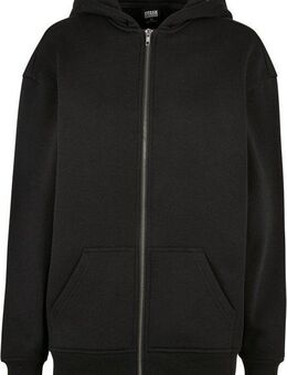 URBAN CLASSICS Sweatjacke Urban Classics Damen Ladies Oversized Zip Hoody (1-tlg)