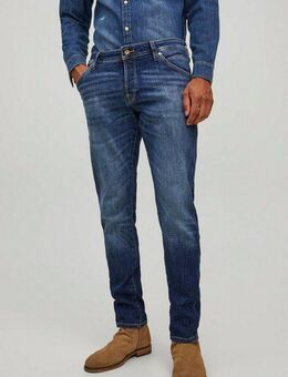 Jack & Jones Slim-fit-Jeans JJIGLENN – Slim-Fit-Jeans mit niedriger Leibhöhe Used, modisch, slim fit, Denim/Jeans