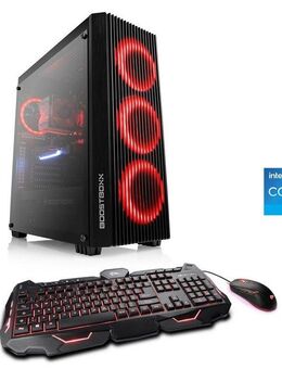 CSL Speed V25133 Gaming-PC (Intel Core i5 12400F, NVIDIA GeForce RTX 3050, 16 GB RAM, 1000 GB SSD, Luftkühlung)