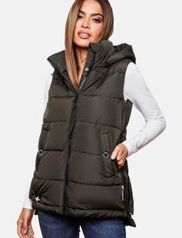Marikoo Steppweste Zarinaa mit vier seitlichen Taschen