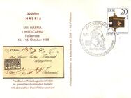 DDR: MiNr. 2925, 15.10.1983, "30 Jahre HABRIA / Prof. Dr. Karl Sudhoff, Medizinhistoriker", Ganzstück (Umschlag), Zudruck, Sonderstempel - Brandenburg (Havel)