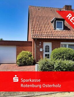 Ritterhude: Charmante 4-Zi Doppelhaushälfte mit Vollkeller und Garage - Ritterhude