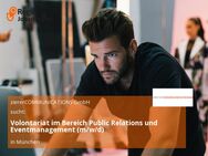 Volontariat im Bereich Public Relations und Eventmanagement (m/w/d) - München