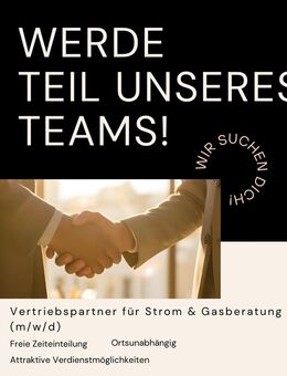 Vertriebspartner gesucht! (m/w/d) - Kaarst