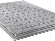 Dyckhoff Badematte Planet, Höhe 3 mm, beidseitig nutzbar, fußbodenheizungsgeeignet, Baumwolle, rechteckig, 2-tlg. Badematte, Baumwolle, 2er Set Hotelmatte