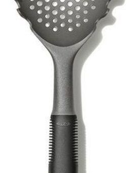 OXO Good Grips Nudelzange, Nudelsieb mit Griff, Kunststoff