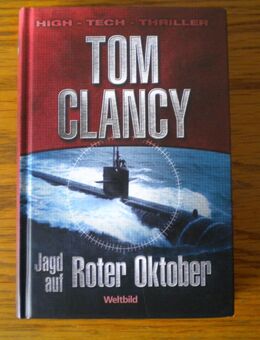 Jagd auf Roter Oktober,Tom Clancy,Weltbild,1986 - Linnich