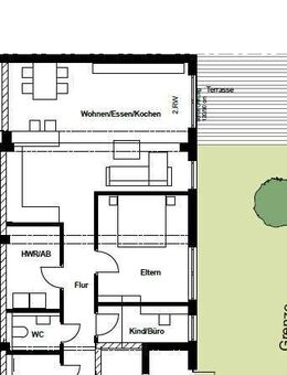 EG-Wohnung mit Terrasse in Herten-Westerholt - Herten