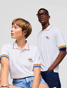 Capelli New York Poloshirt Otto-Diversity Shirt modisches Unisex Pride Polo mit klarer Botschaft