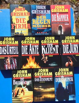 John Grisham Justiz-Thriller Bestseller Hardcover 12 Bücher zus. 10,- - Flensburg