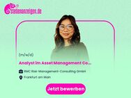 Analyst im Asset Management Consulting (m/w/d) - Frankfurt (Main)