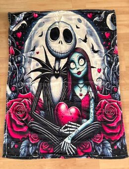 NEU Disney Nightmare Before Christmas Flanell Decke 75x100 Kuscheldecke - Magdeburg