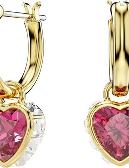 Swarovski Paar Creolen Stilla Drop, mit Swarovski® Kristall - Einhänger abnehmbar