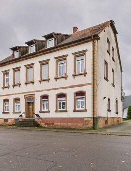 Wohnen mit Charme - helle Erdgeschosswohnung mit Terrasse und Altbau-Flair! - Bruchmühlbach-Miesau
