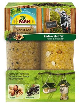 JR Garden Peanut Bar Nüsse & Holunder - 2 Stück à 350 g