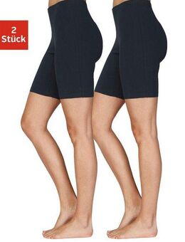 vivance active Radlerhose (2er-Pack) mit Gummibund, Loungewear