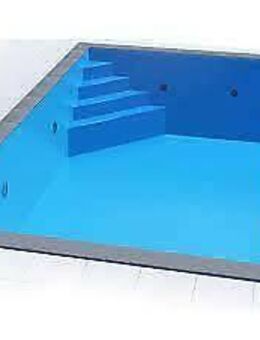 Styropor Pool 700x350x150 EPS30 mit Ecktreppe Oblique - Alzenau