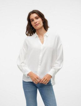 Vero Moda Langarmbluse VMMELANEY QUEENY LS SHIRT WVN NOOS