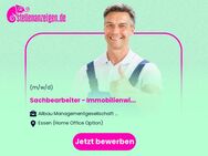 Sachbearbeiter (m/w/d) - Immobilienwirtschaft/Haustechnik - Essen